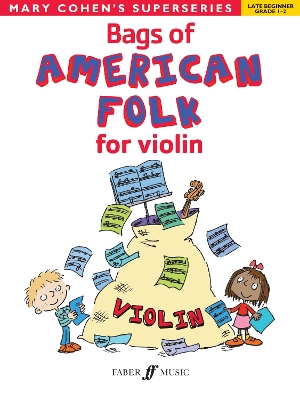 Cover of Bags Of American Folk for Violin