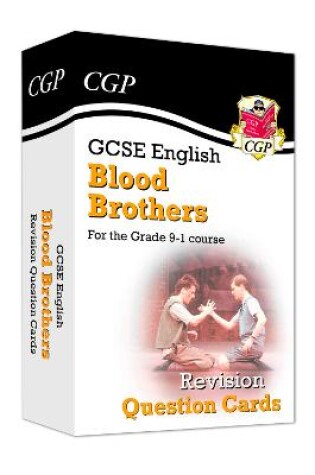 Cover of GCSE English - Blood Brothers Revision Question Cards