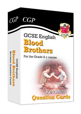 Book cover for GCSE English - Blood Brothers Revision Question Cards