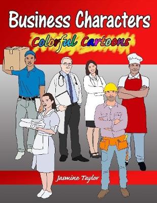 Book cover for Business Characters Colorful Cartoons