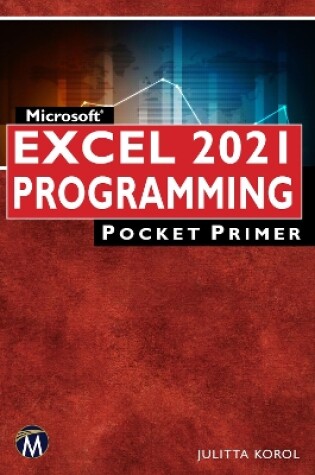 Cover of Microsoft Excel 2021 Programming Pocket Primer