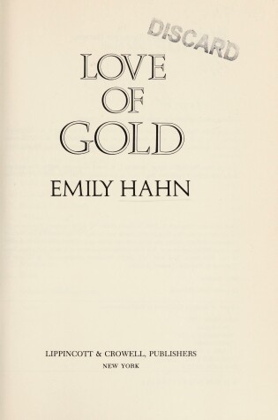 Cover of Love of Gold