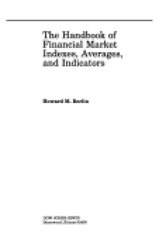 Cover of Handbook of Financial Market Indexes, Averages and Indicators