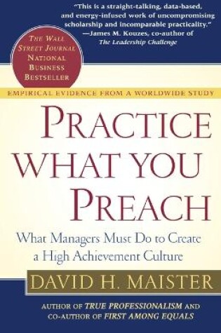 Cover of Practice What You Preach