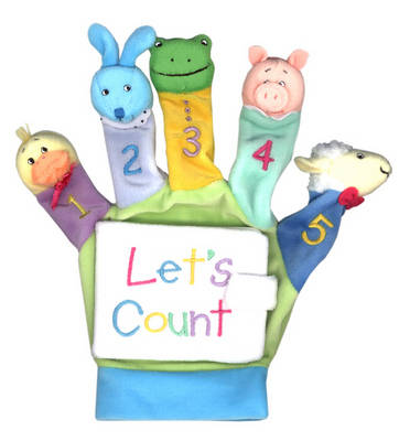 Book cover for Let's Count: A Hand-Puppet Board Book!
