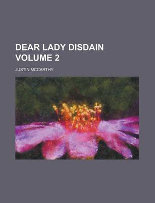 Book cover for Dear Lady Disdain Volume 2