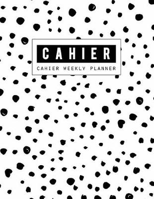 Book cover for Cahier Weekly Planner