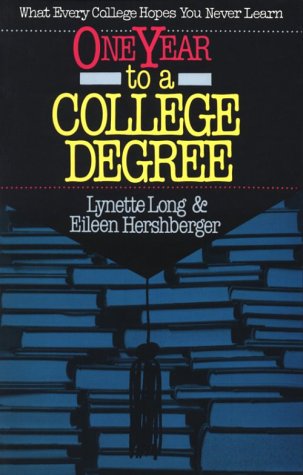 Book cover for One Year to a College Degree