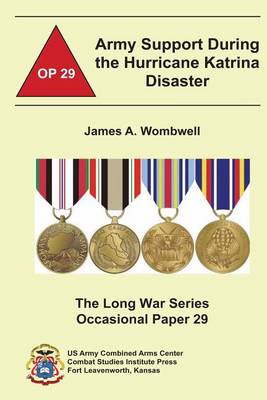 Book cover for Army Support During the Hurricane Katrina Disaster