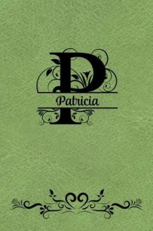 Cover of Split Letter Personalized Journal - Patricia