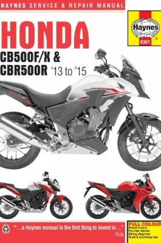 Cover of Honda CB500F/X & CBR500R ('13 To '15)