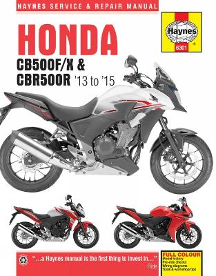 Cover of Honda CB500F/X & CBR500R ('13 To '15)