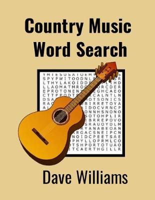 Book cover for Country Music Word Search