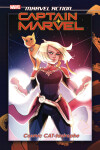 Book cover for Marvel Action: Captain Marvel: Cosmic CAT-tastrophe