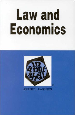 Book cover for Harrison Law&Econ Nutshell