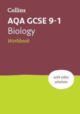 Book cover for AQA GCSE 9-1 Biology Workbook