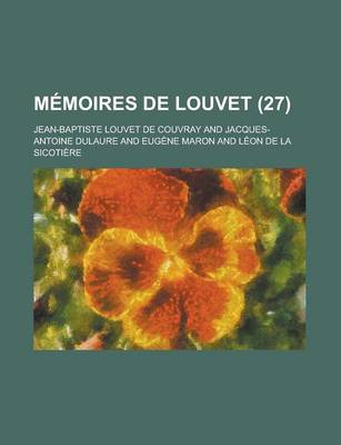 Book cover for Memoires de Louvet (27)