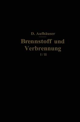 Book cover for Brennstoff und Verbrennung