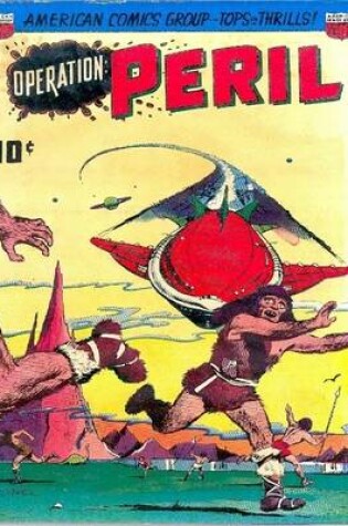 Cover of Operation Peril Number 8 Golden Age Comic Book