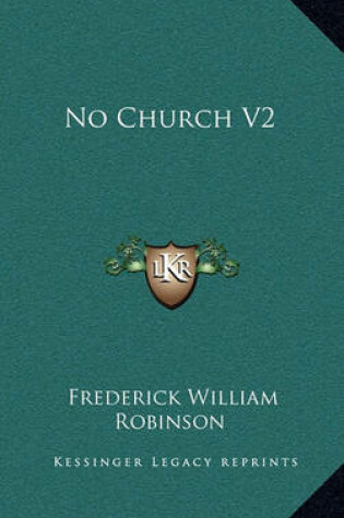 Cover of No Church V2