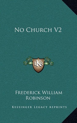 Book cover for No Church V2