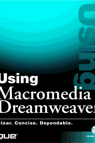 Cover of Using Macromedia Dreamweaver