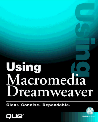 Book cover for Using Macromedia Dreamweaver