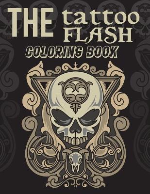 Book cover for The Tattoo Flash Coloring Book