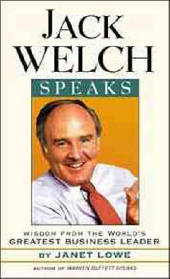 Book cover for Jack Welch Speaks