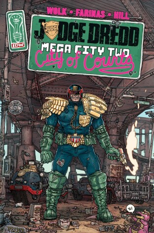 Book cover for Judge Dredd: Mega-City Two