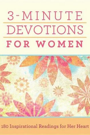 Cover of 3-Minute Devotions for Women