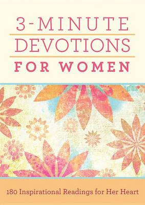 Book cover for 3-Minute Devotions for Women