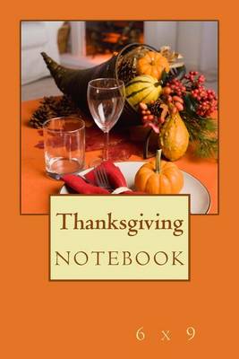 Book cover for Thanksgiving Notebook