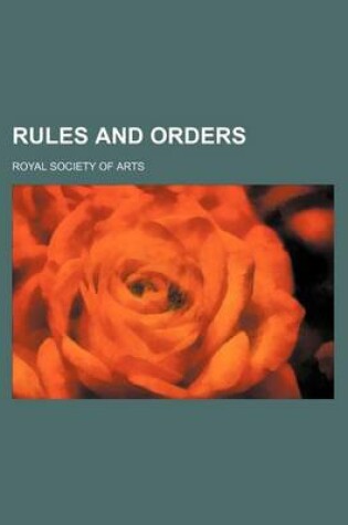 Cover of Rules and Orders