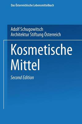 Book cover for Kosmetische Mittel