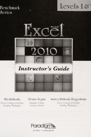 Cover of Microsoft®Excel 2010 Levels 2