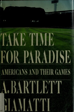 Cover of Take Time for Paradise