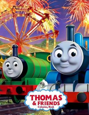 Book cover for Thomas and Friends Coloring Book