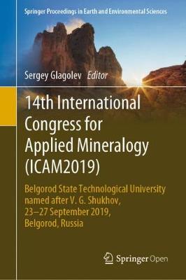 Book cover for 14th International Congress for Applied Mineralogy (ICAM2019)