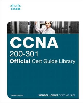 Book cover for CCNA 200-301 Official Cert Guide Library