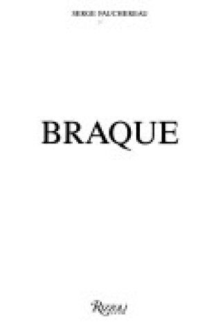 Cover of Braque