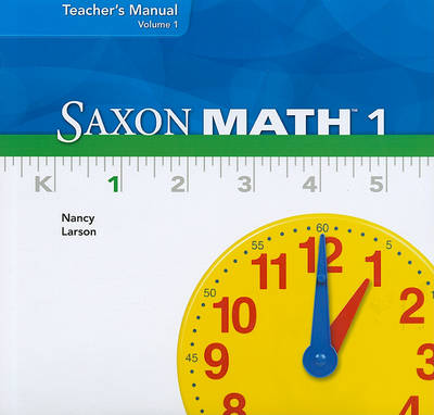 Book cover for Saxon Math 1, Volume 1