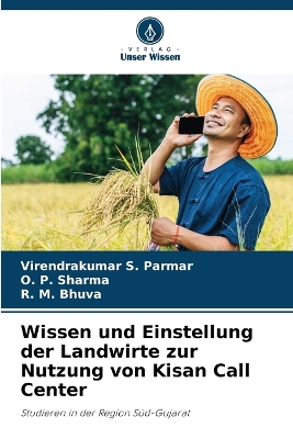 Book cover for Wissen und Einstellung der Landwirte zur Nutzung von Kisan Call Center