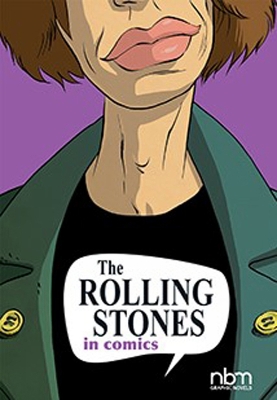 Book cover for The Rolling Stones In Comics