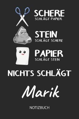 Book cover for Nichts schlagt - Marik - Notizbuch