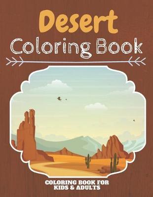 Book cover for Desert Coloring Book