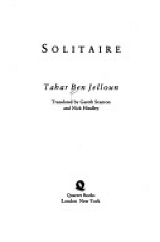 Cover of Solitaire