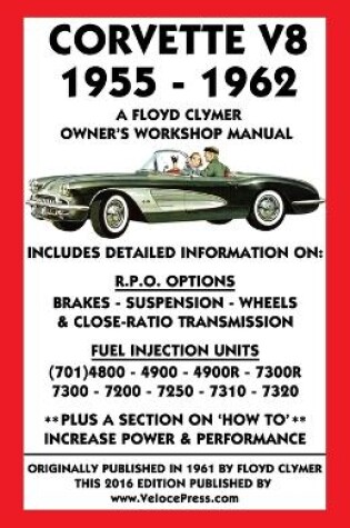 Cover of Corvette V8 1955-1962 Owner's Workshop Manual