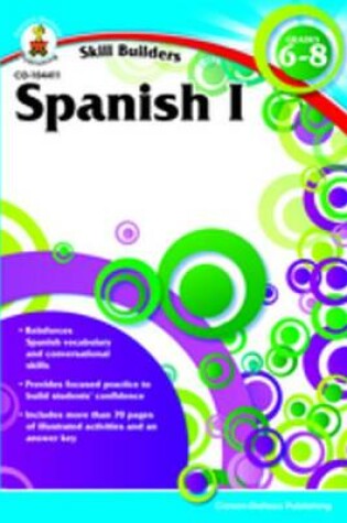 Cover of Spanish I, Grades 6 - 8