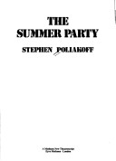 Book cover for The Summer Party